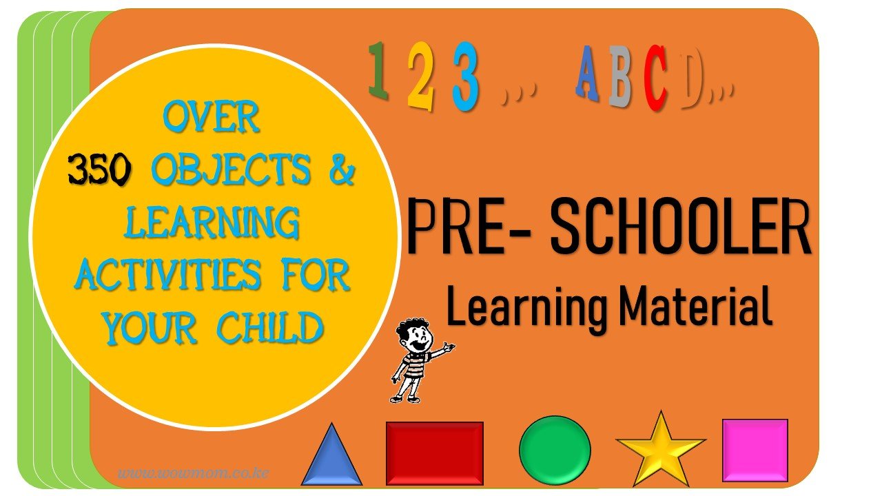 Pre-Schooler: Learning Material